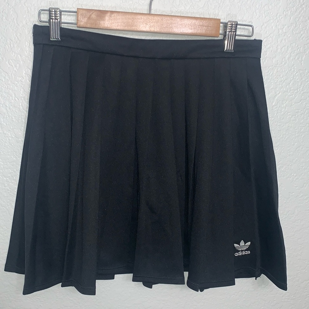 Adidas Original Black Track Skirt Size M, made from recycled materials